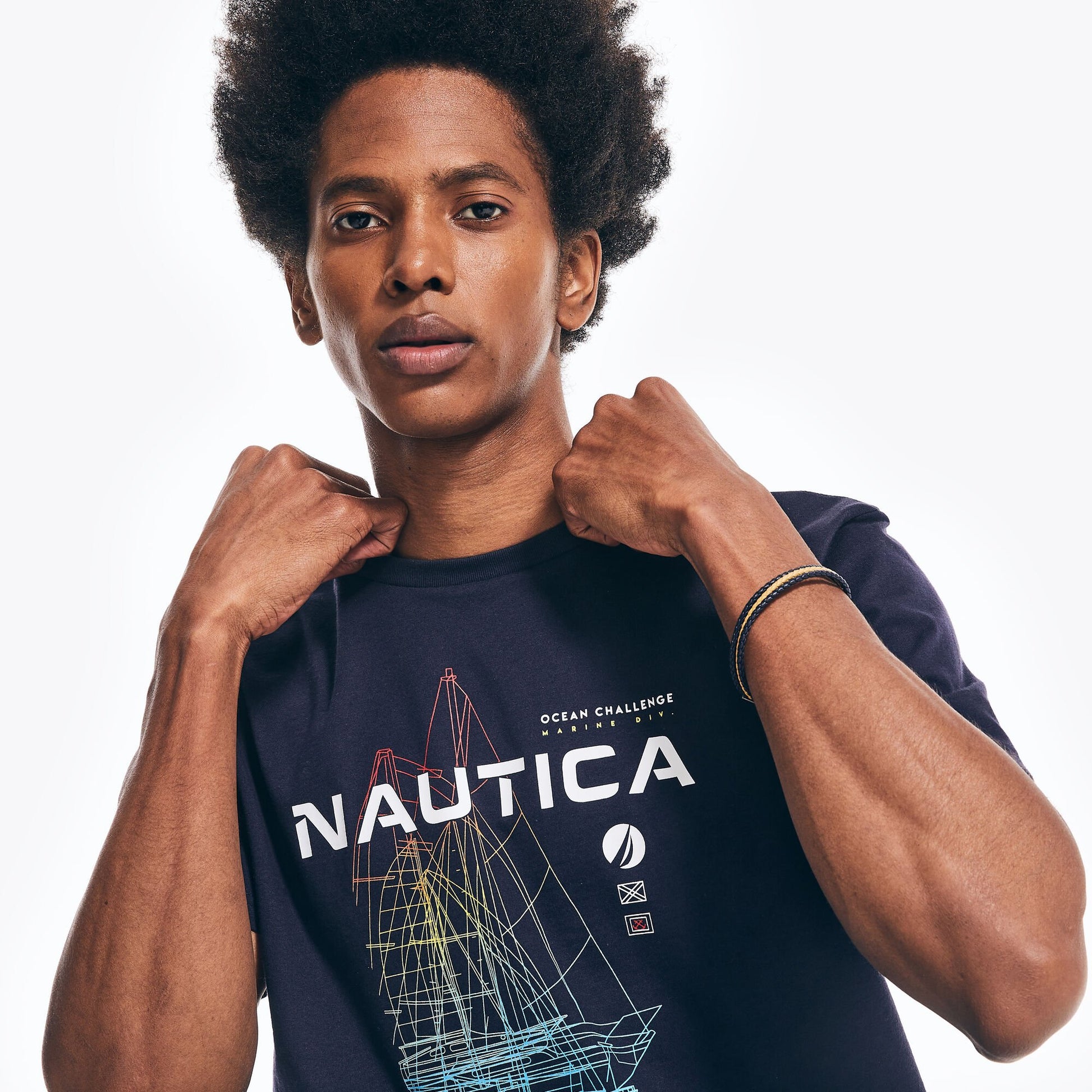 NAUTICA Crafted Logo Shirt