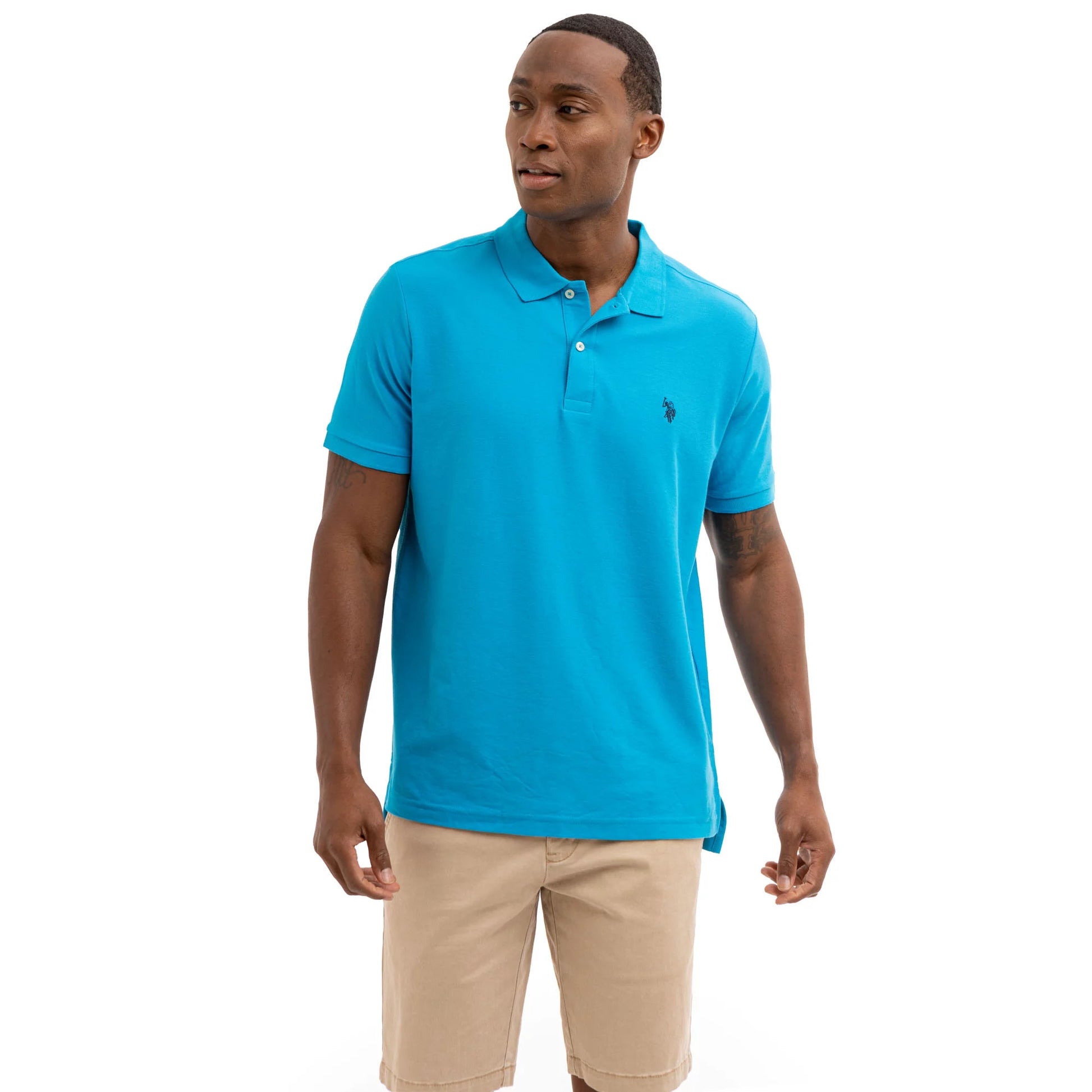 U.S. POLO Blue Polo Shirt
