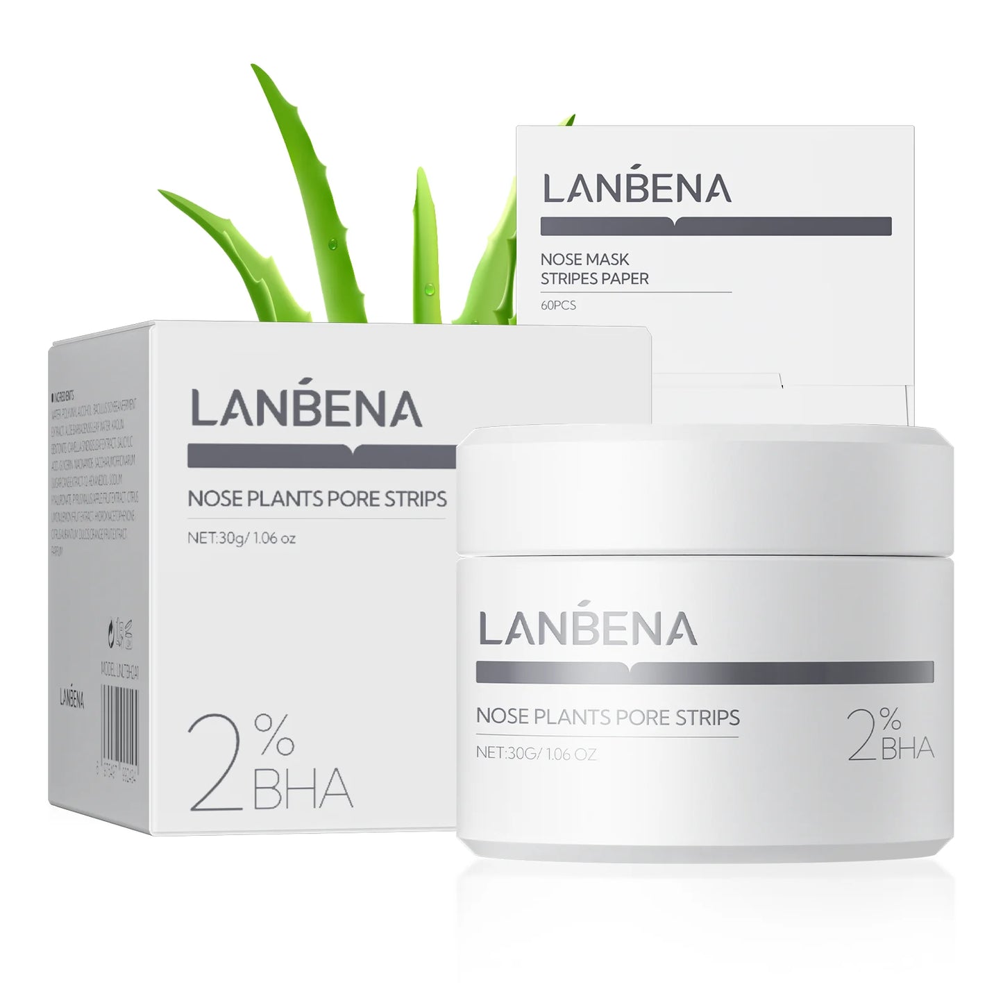 LANBENA NOSE PLANTS PORE STRIPS / BLACKHEAD REMOVER