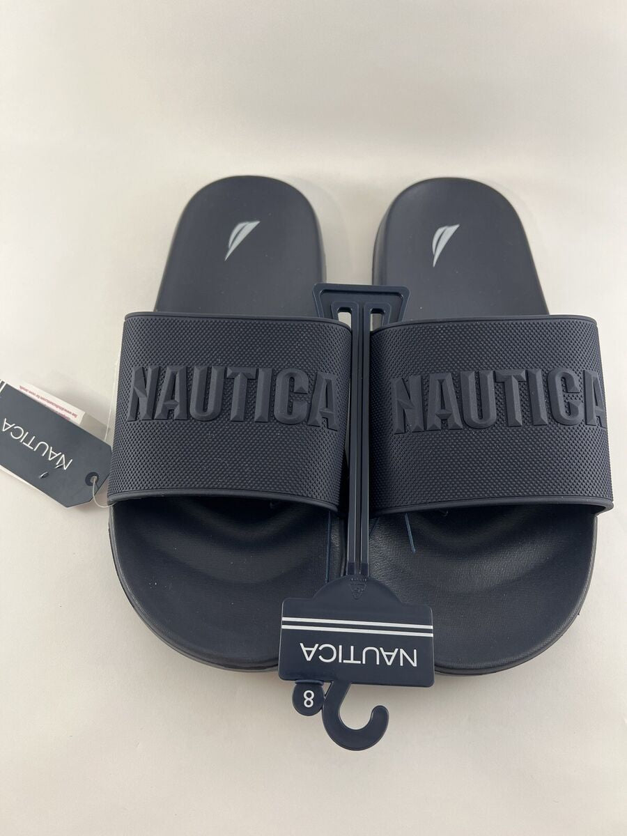 Nautica Navy Slippers