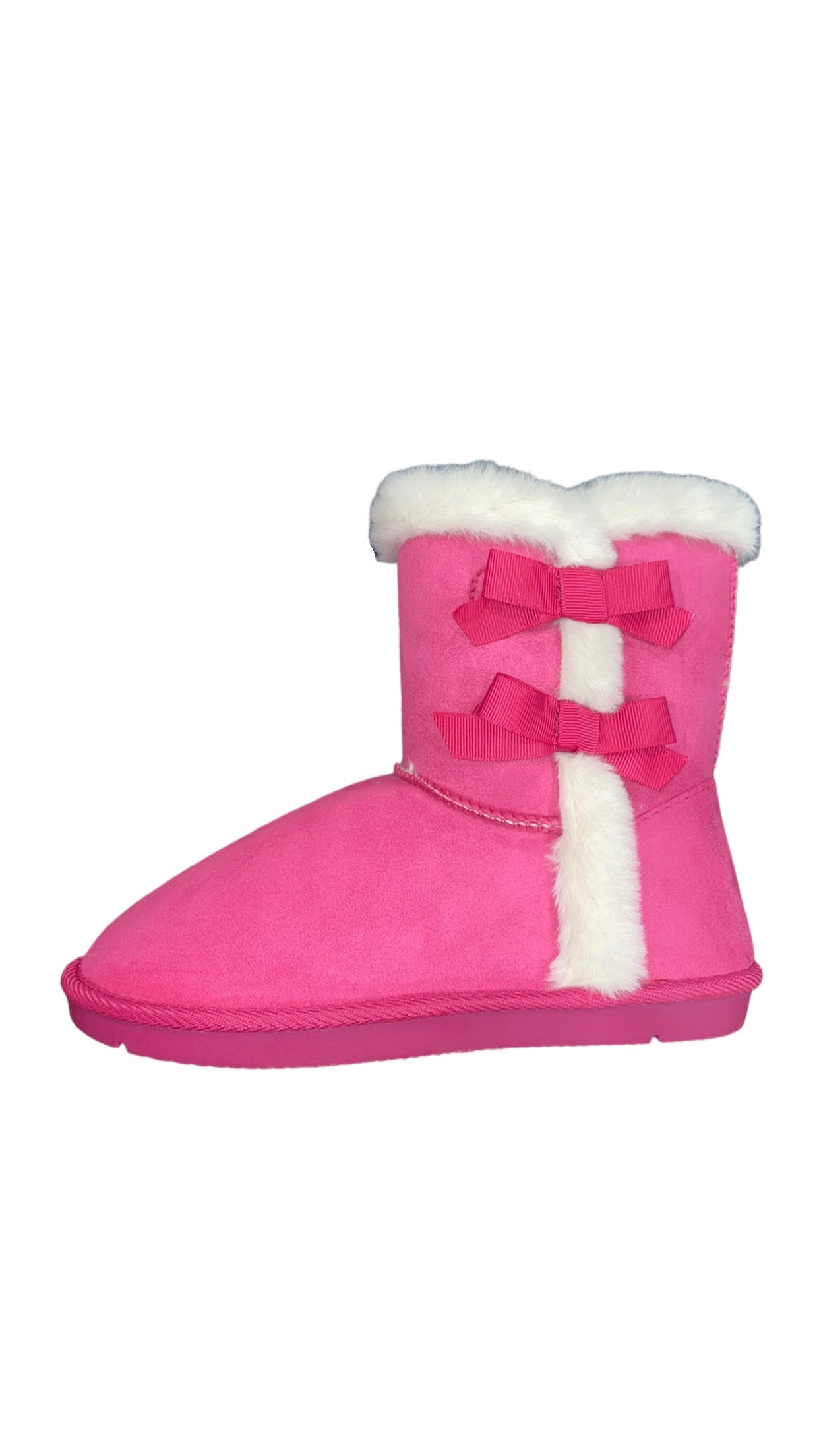 Cozy Fuchsia Winter Boots