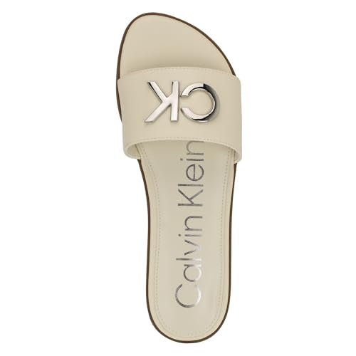 Calvin Klein White Slide