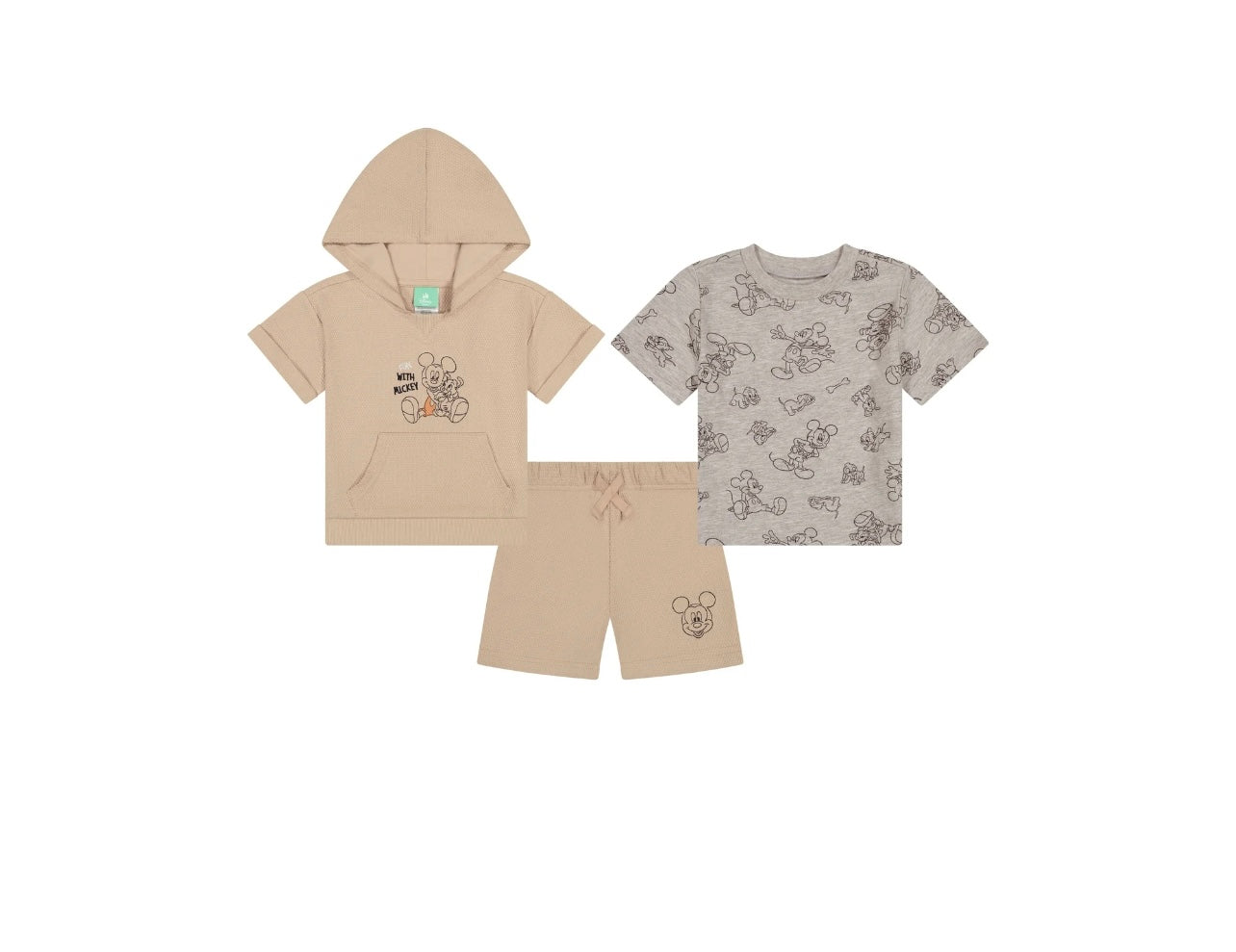 Mickey 3 pieces set