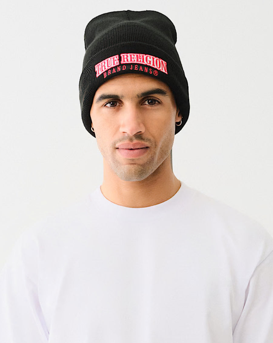 True Religion Logo Beanie