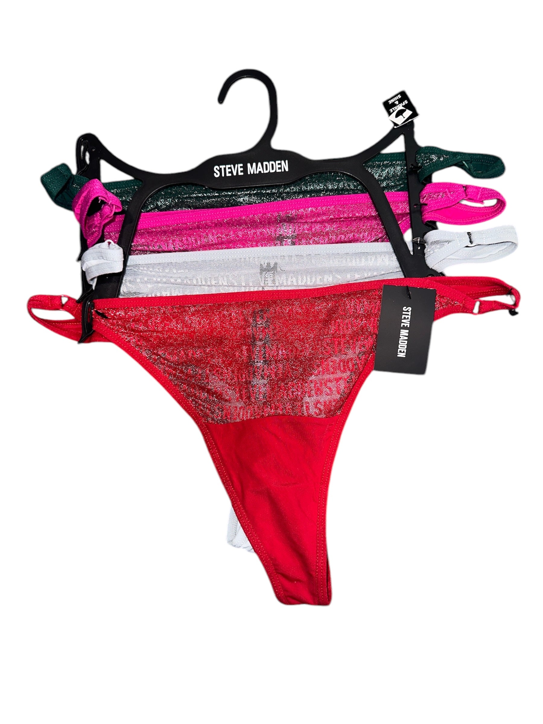 Steve Madden 4 Pack Thongs