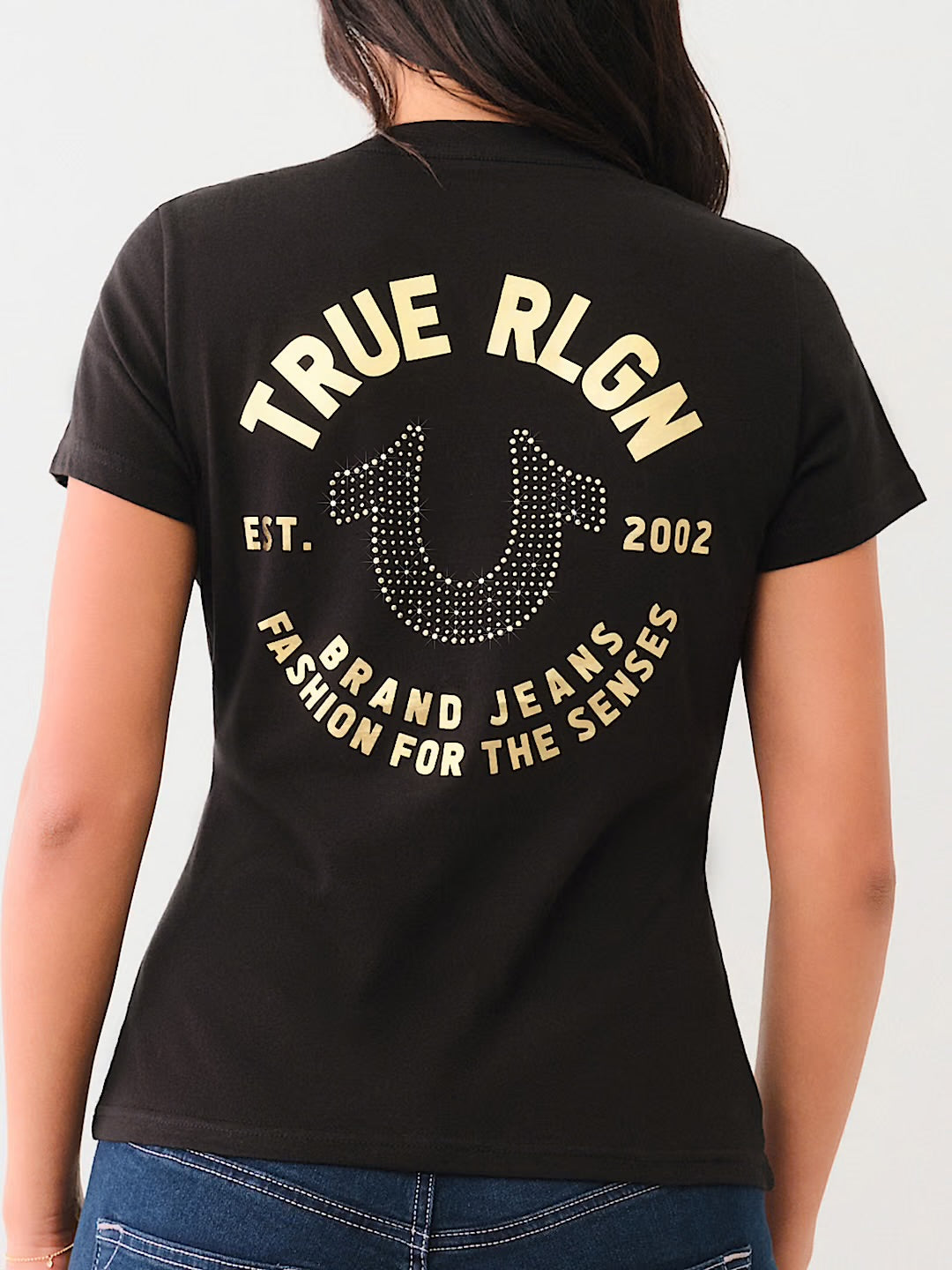 True Religion Black T-Shirt