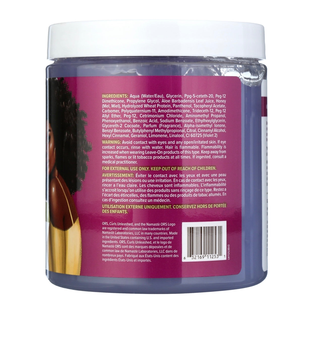 ORS Curls Unleashed Moisturizing Aloe Vera & Honey Curl Boosting Jelly, 16 oz