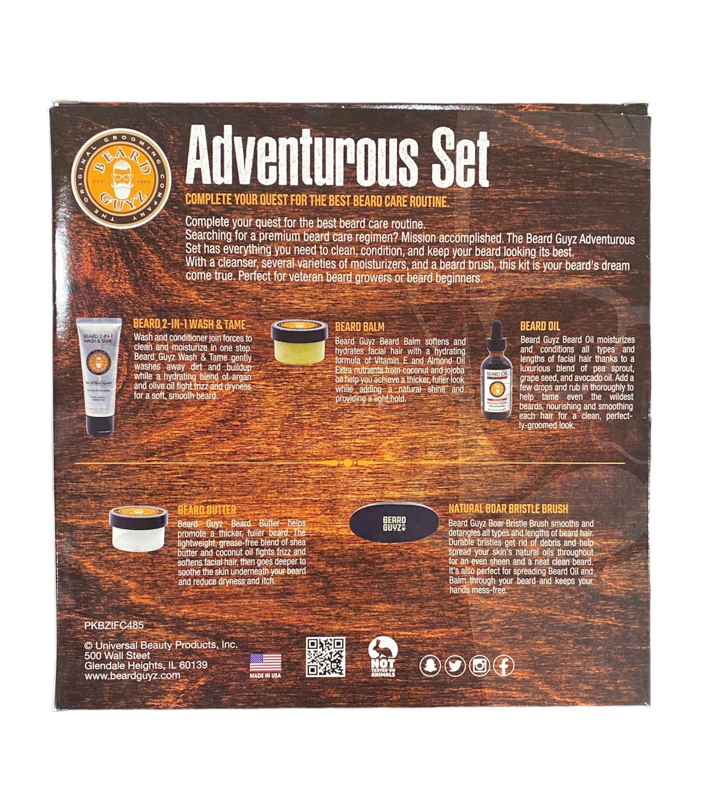 Beard Care Routine Set