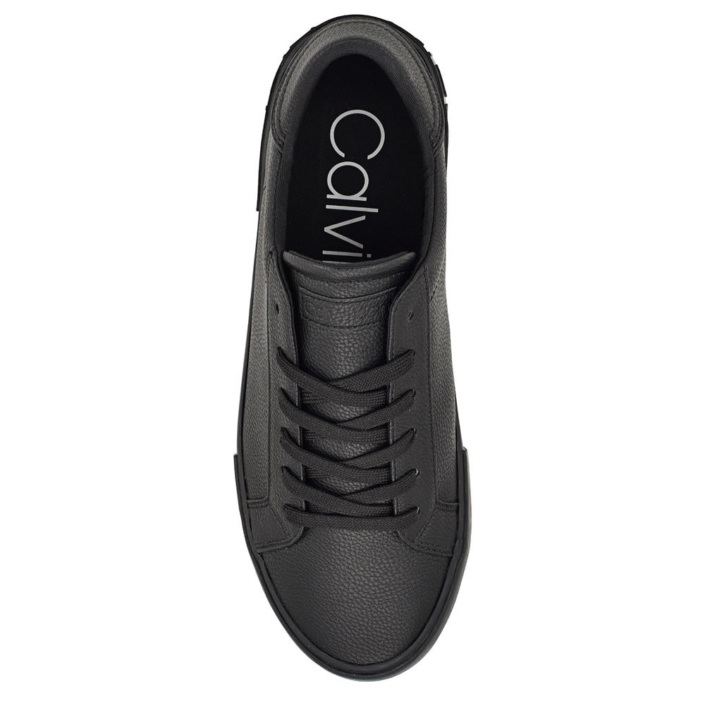 CALVIN KLEIN BLACK LOGO SNEAKERS