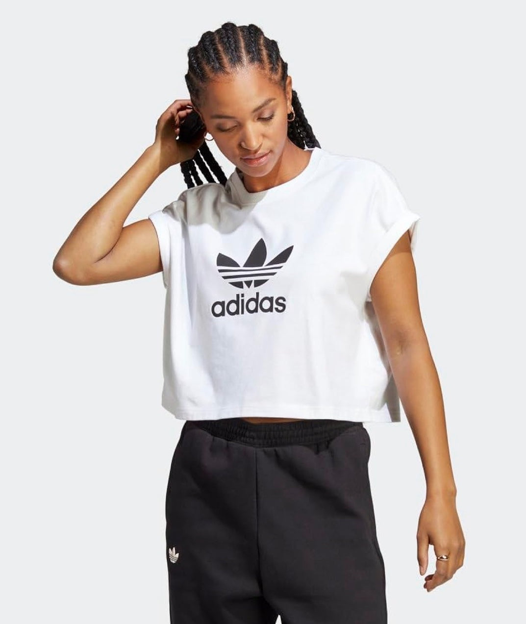 ADIDAS CROPPED SHIRT