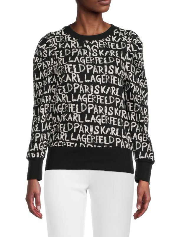 KARL LAGERFELD MONOGRAM SWEATER