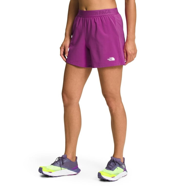 THE NORTH FACE PURPLE LOGO SHORT