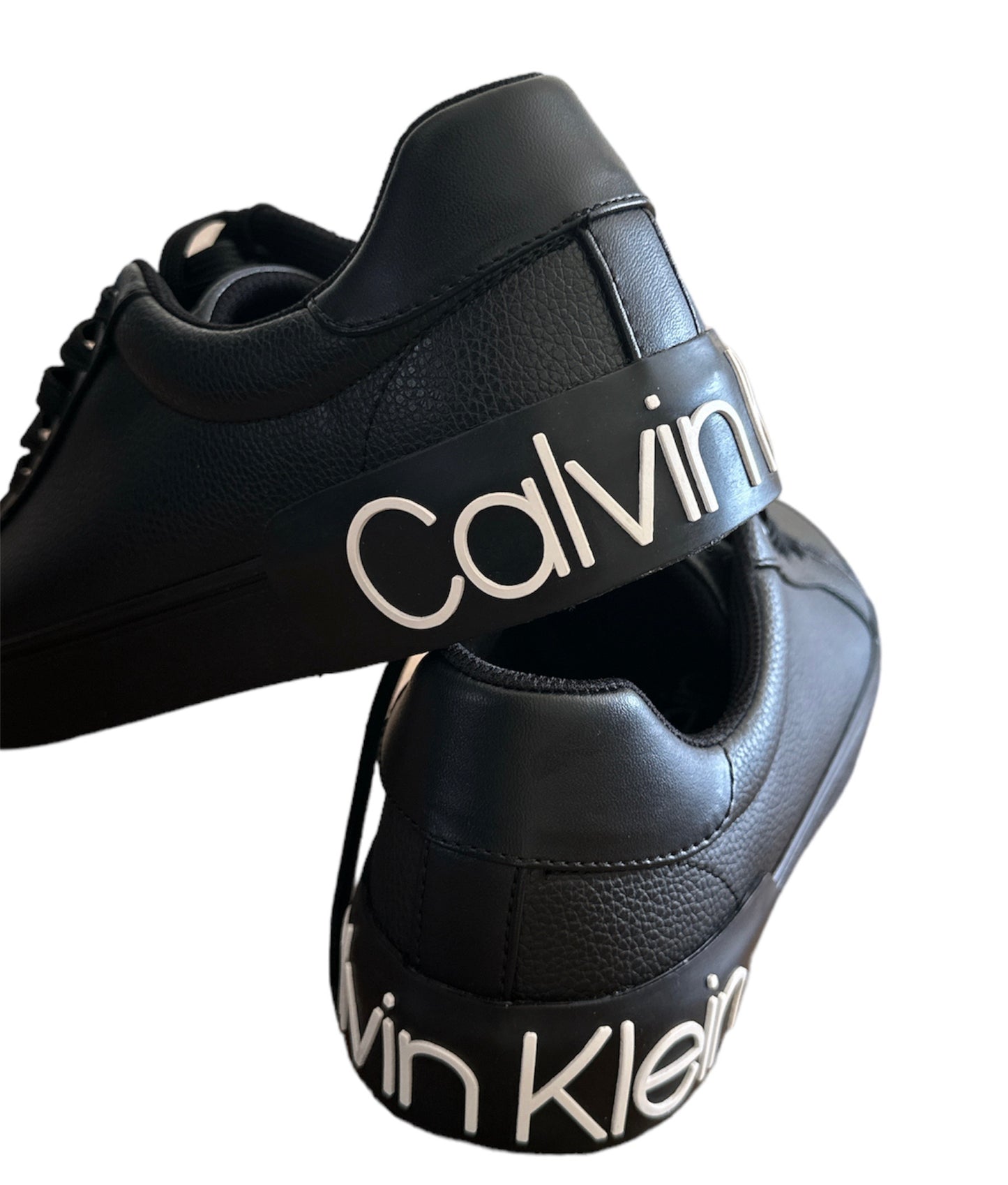 CALVIN KLEIN BLACK LOGO SNEAKERS