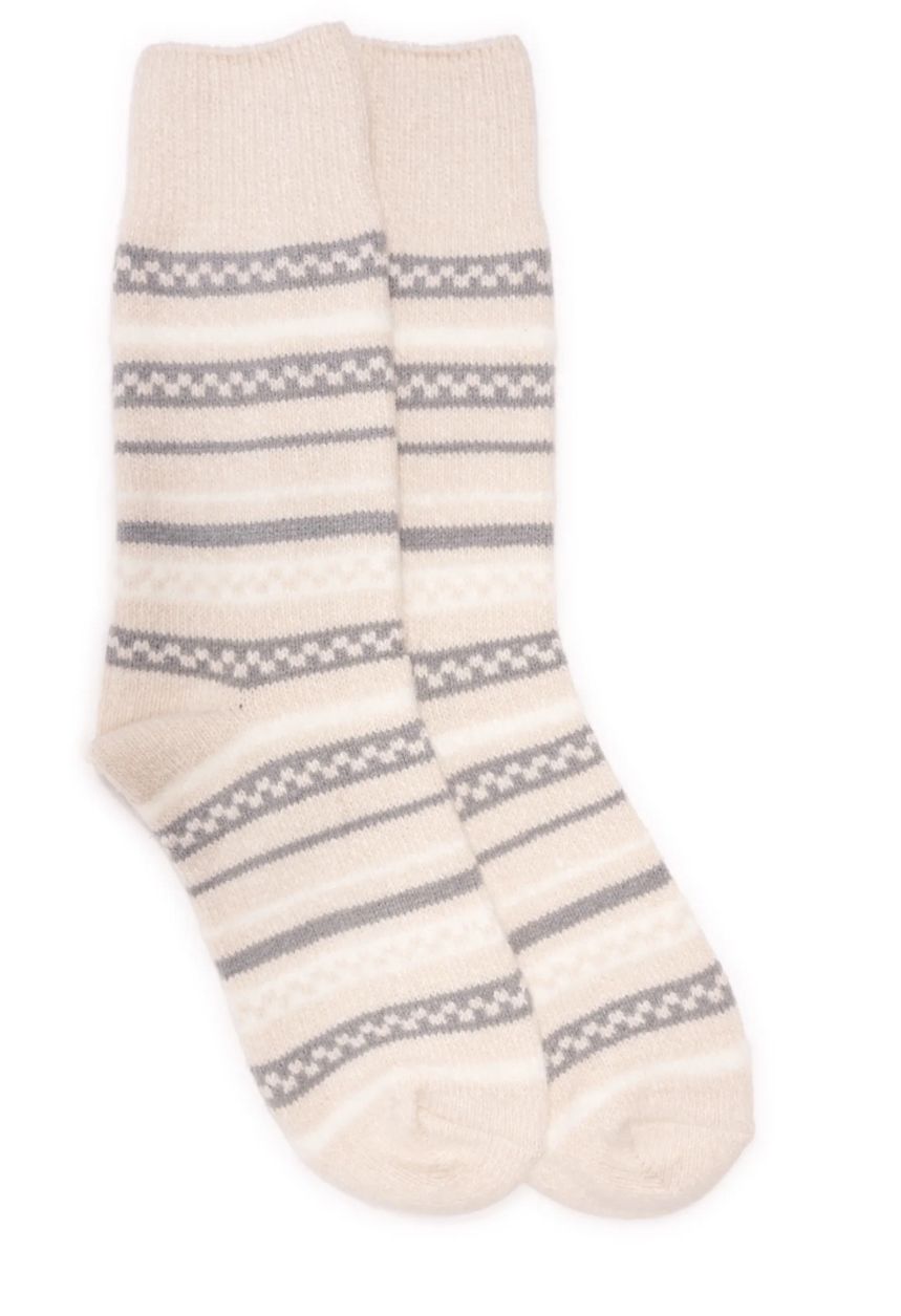 MUK LUKS Women's Microfiber Crew Boot Sock, 1-Pack, Size 6-11