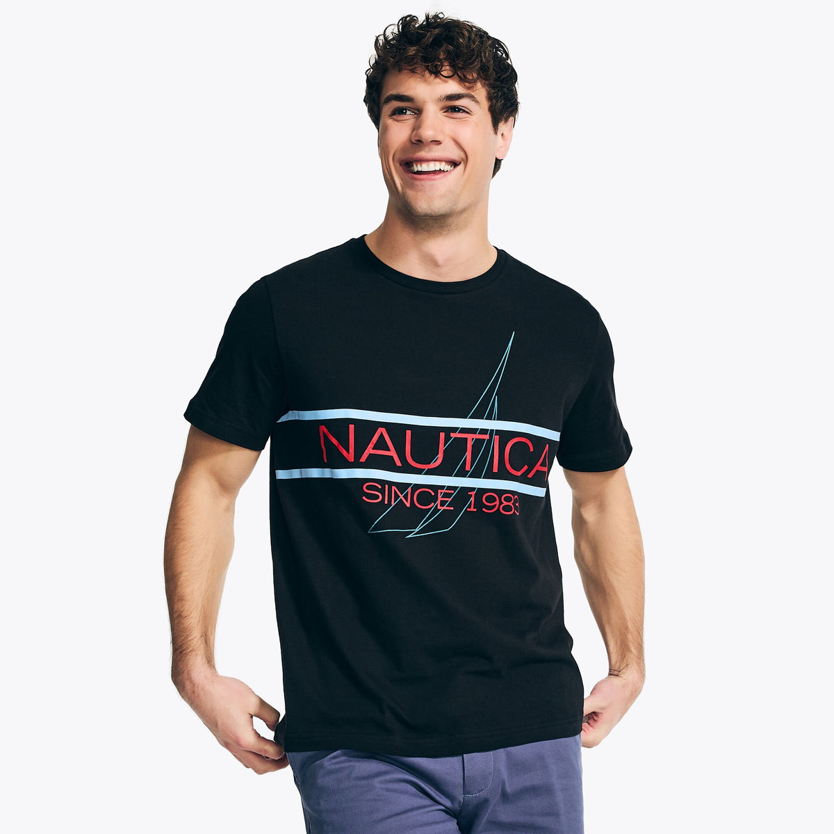 NAUTICA Red Logo Shirt