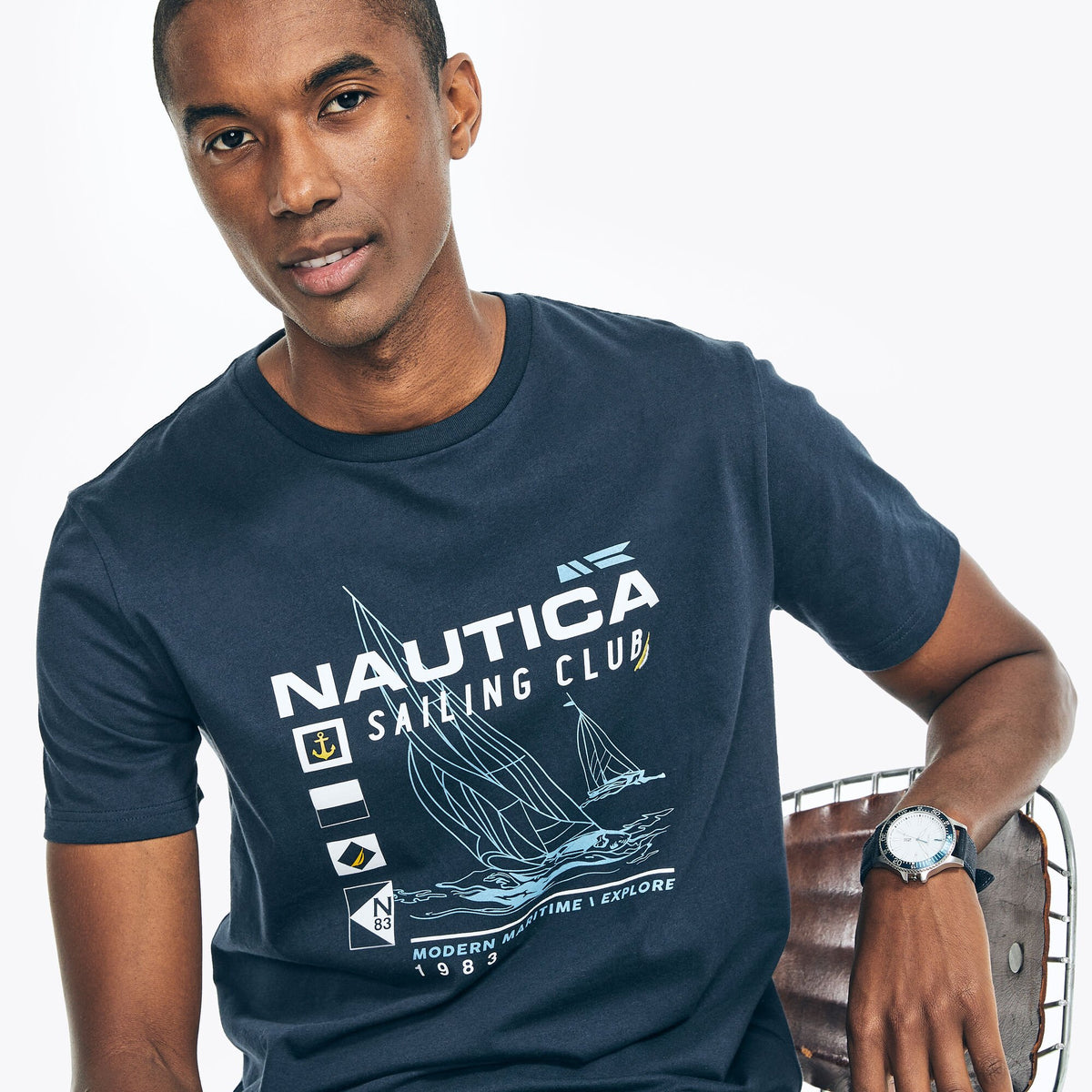 NAUTICA Navy Shirt