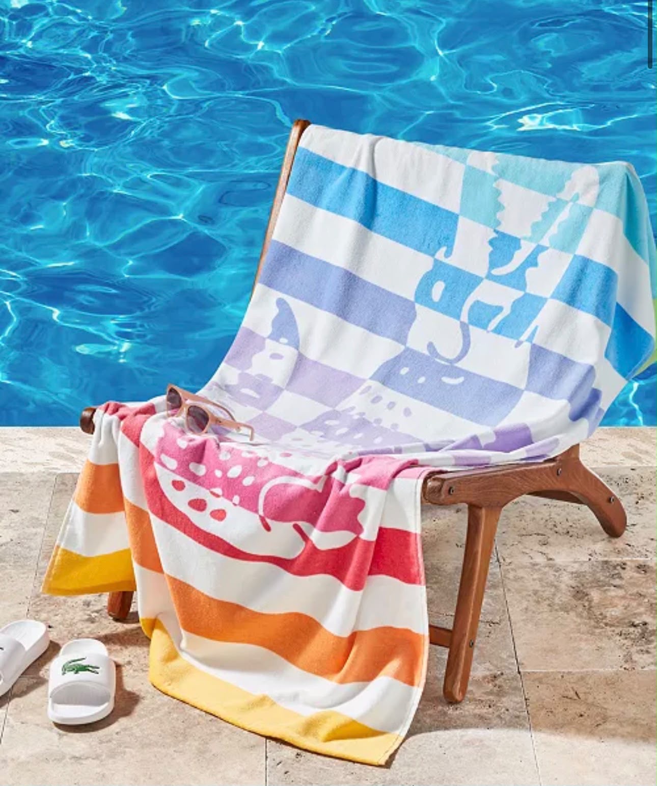 Lacoste Beach Towel