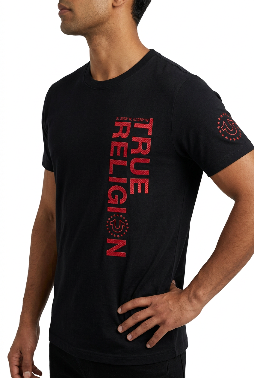 True Religion Black T-Shirt