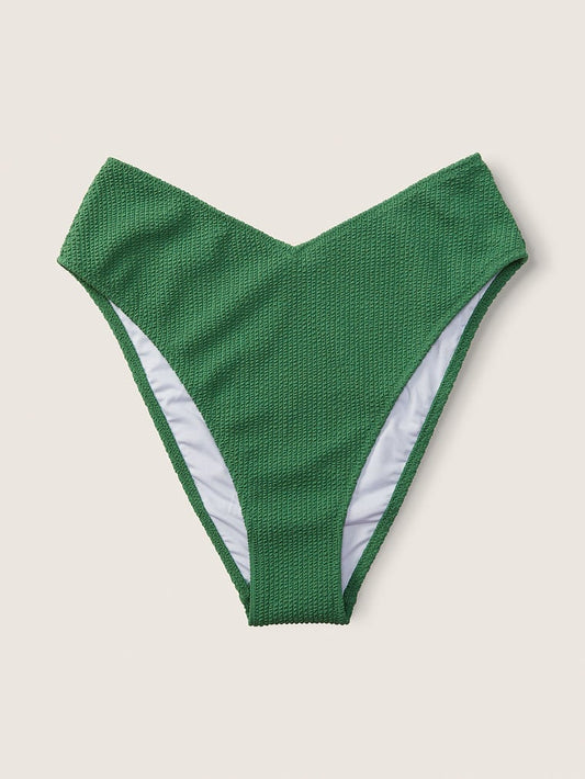 Victoria's Secret High Waisted Green Bikini Bottom