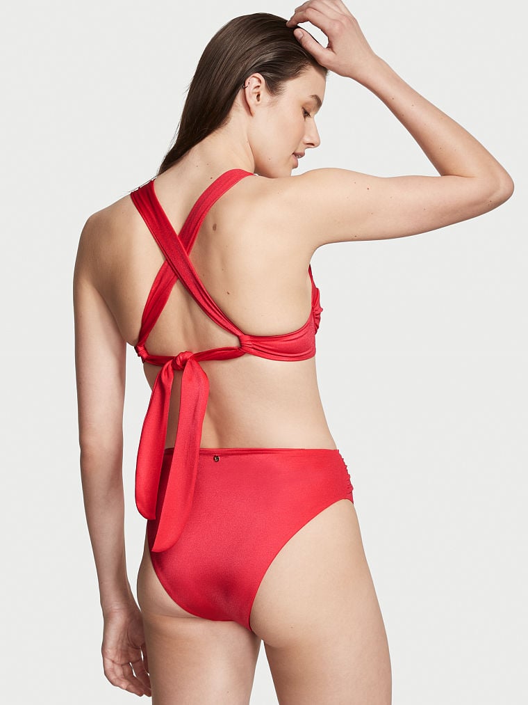 Victoria's Secret Twist Red Bikini Top
