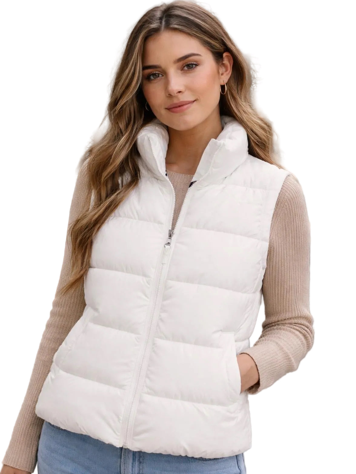 Tommy Hilfiger White Gillet