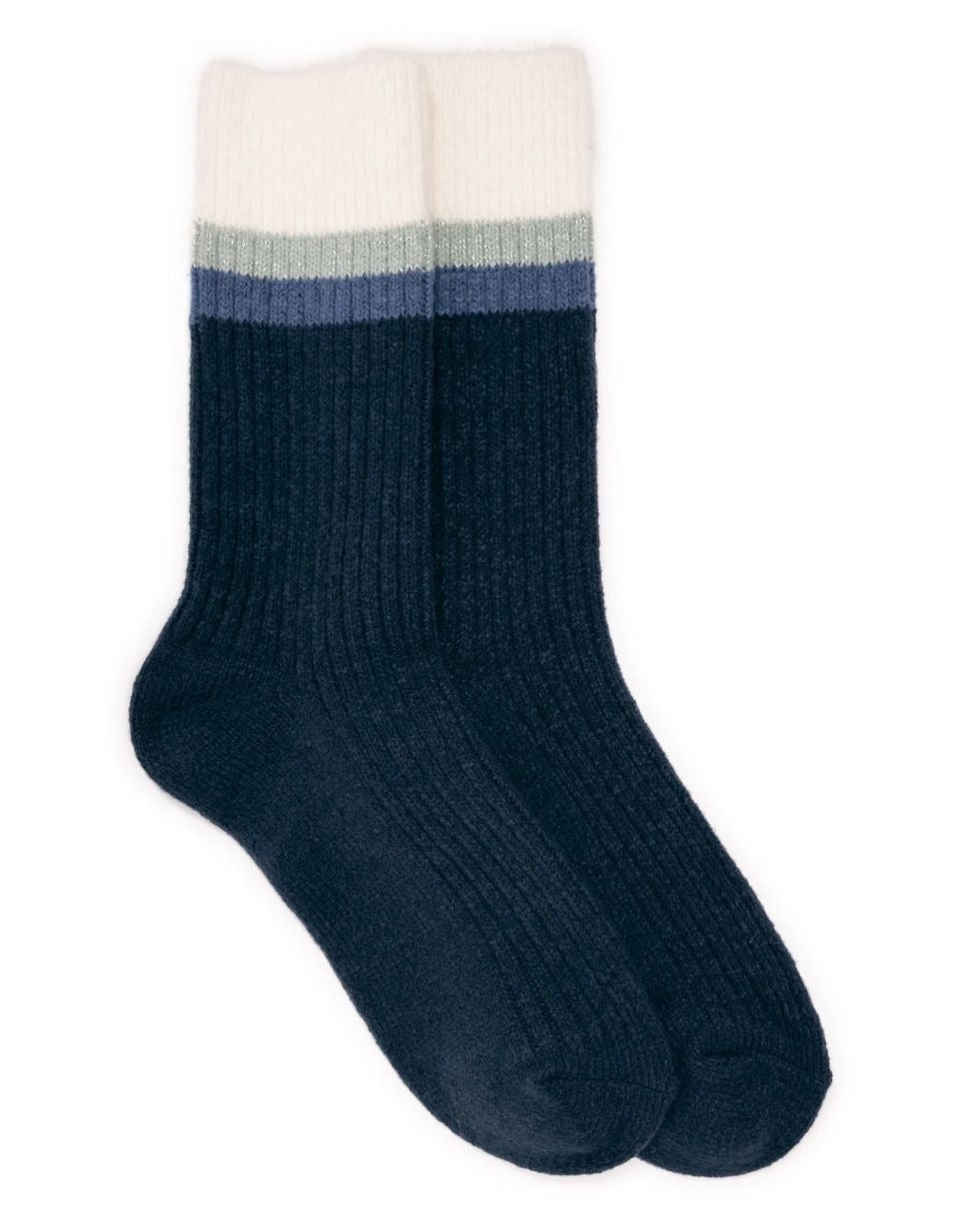 MUK LUKS Women's Microfiber Crew Boot Sock, 1-Pack, Size 6-11