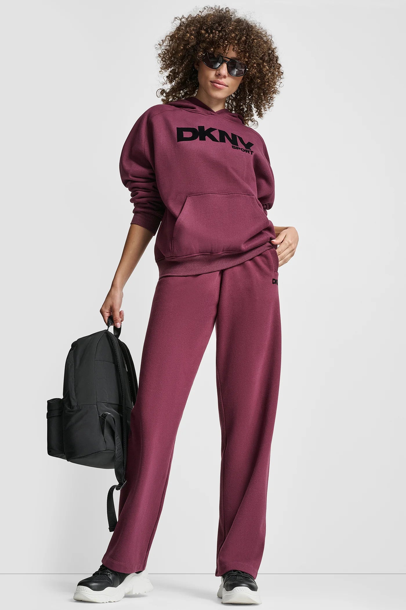 DKNY Burgundy Tracksuit