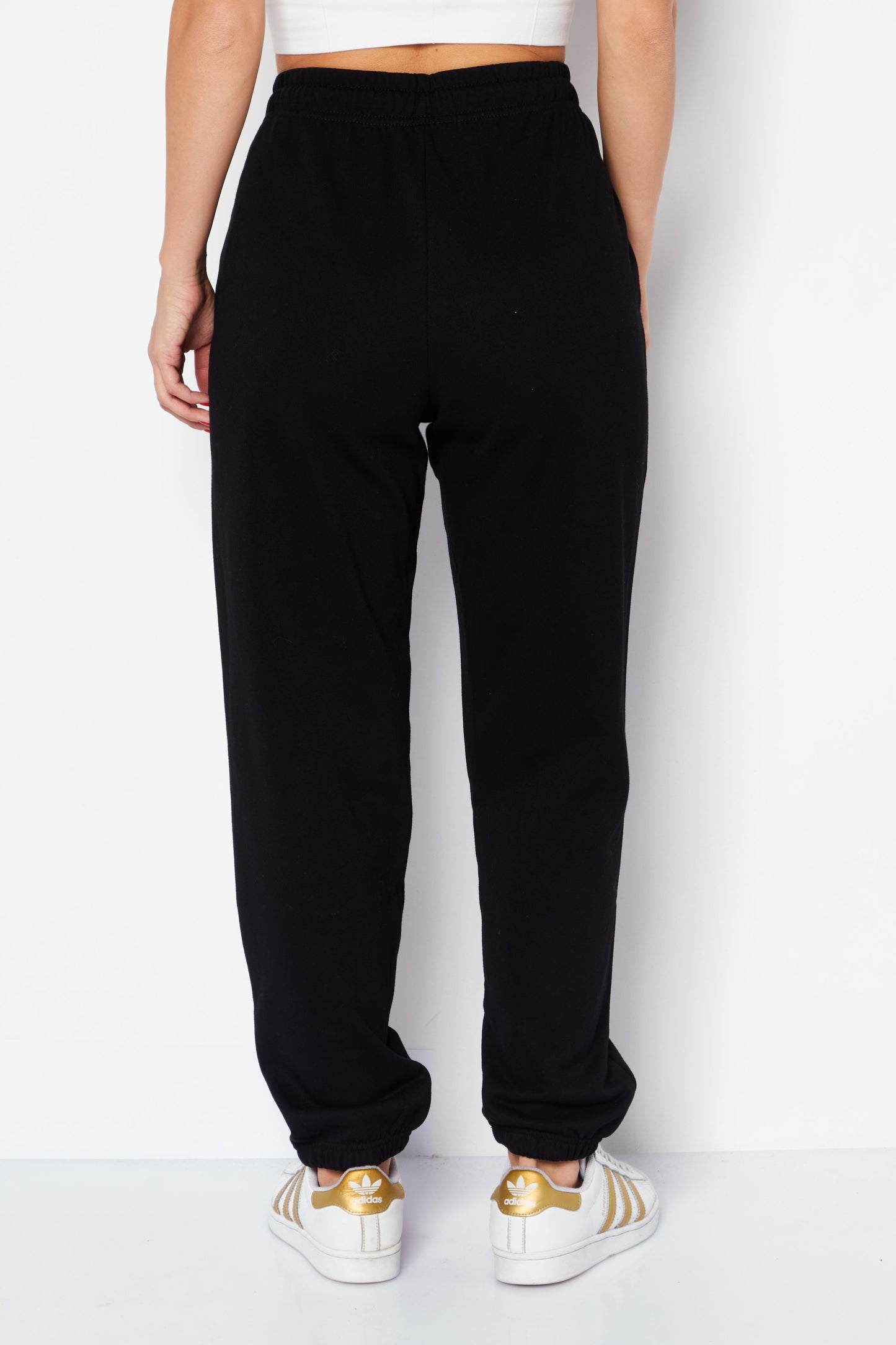 BEBE BLACK SWEATPANTS