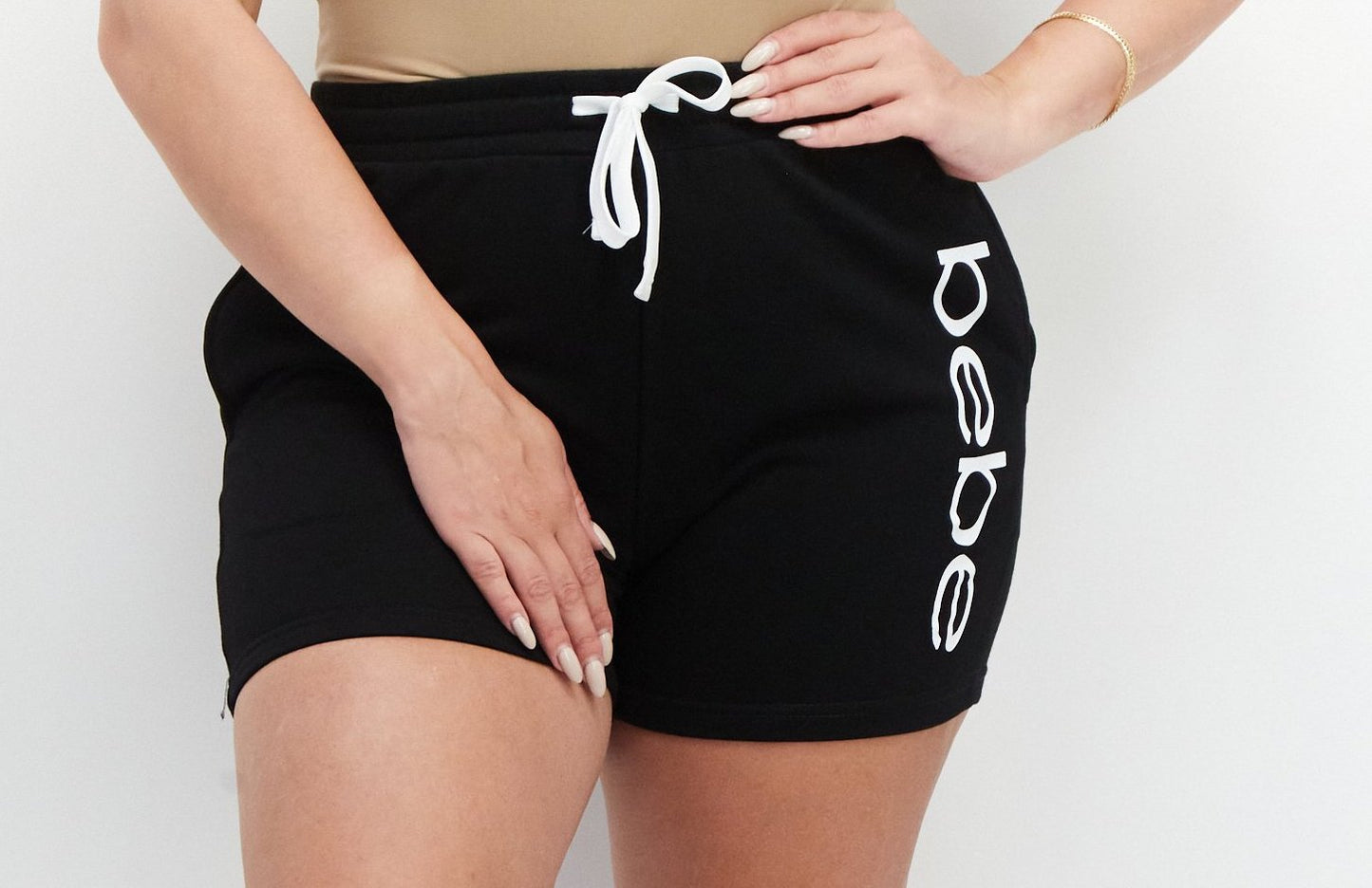 BEBE BLACK SHORT