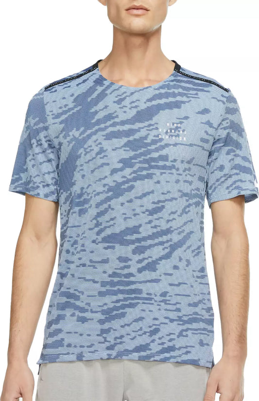 Nike Running Division Dri-Fit Blue Shirt