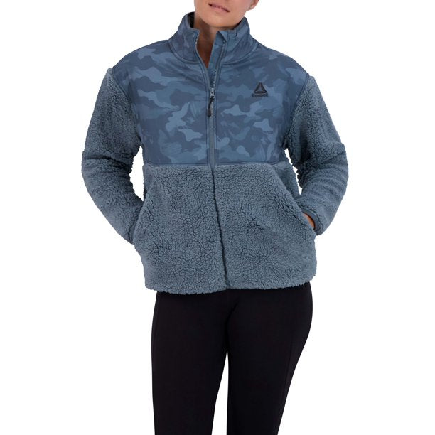 Reebok Green Jacket with Pockets