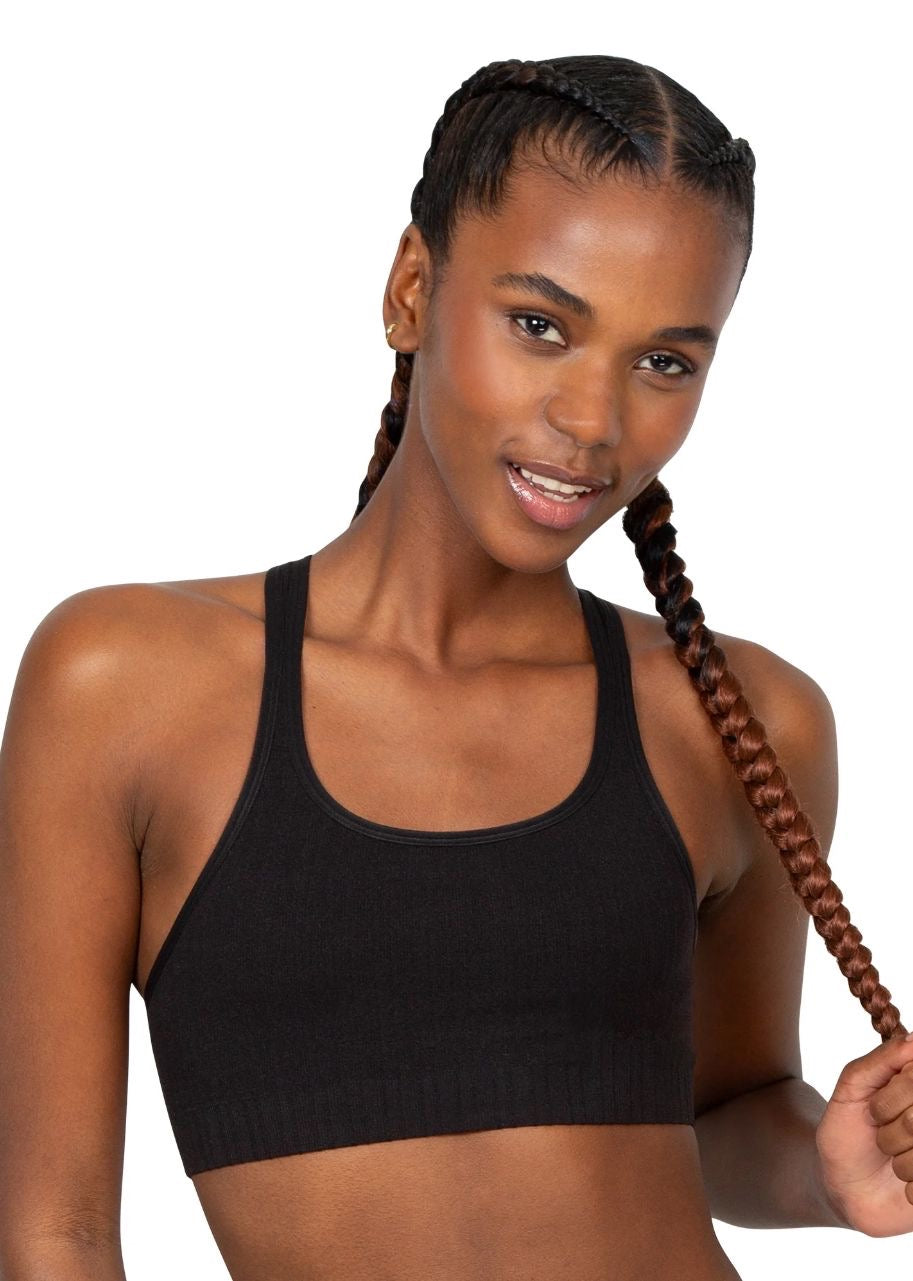 Black Sports Bra