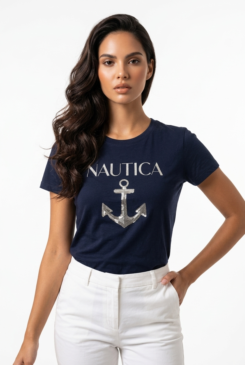 Nautica Navy T-Shirt