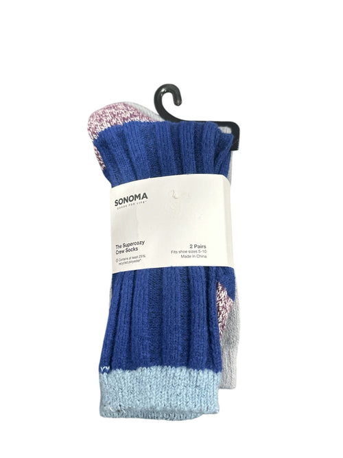 2 Pack Sonoma High Fleece Socks