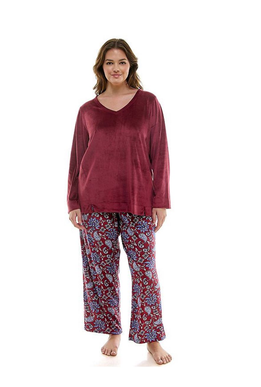 Burgundy Purple Sonoma PJ