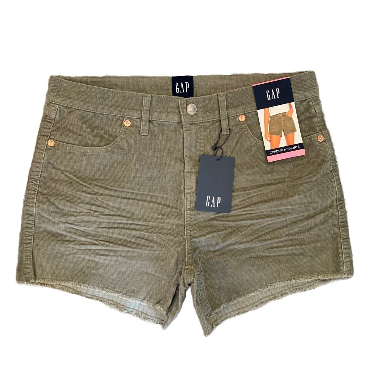 GAP DENIM GREEN SHORTS
