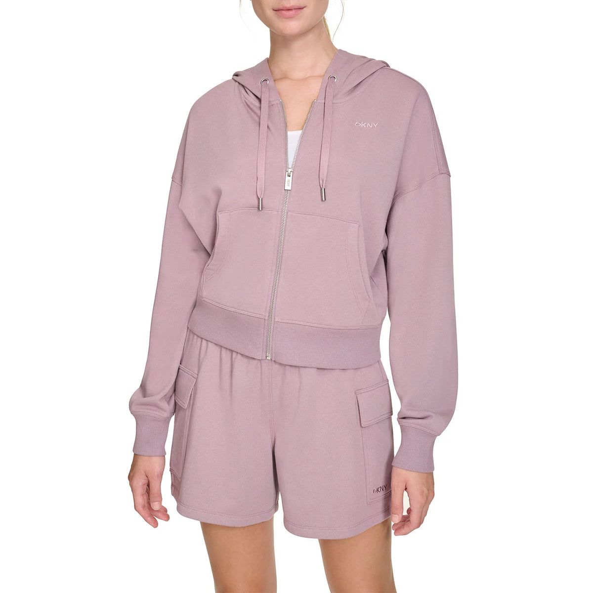 DKNY Jacket and Short Set Pink