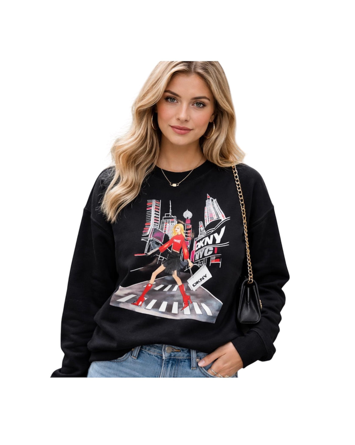 DKNY Black Sweater