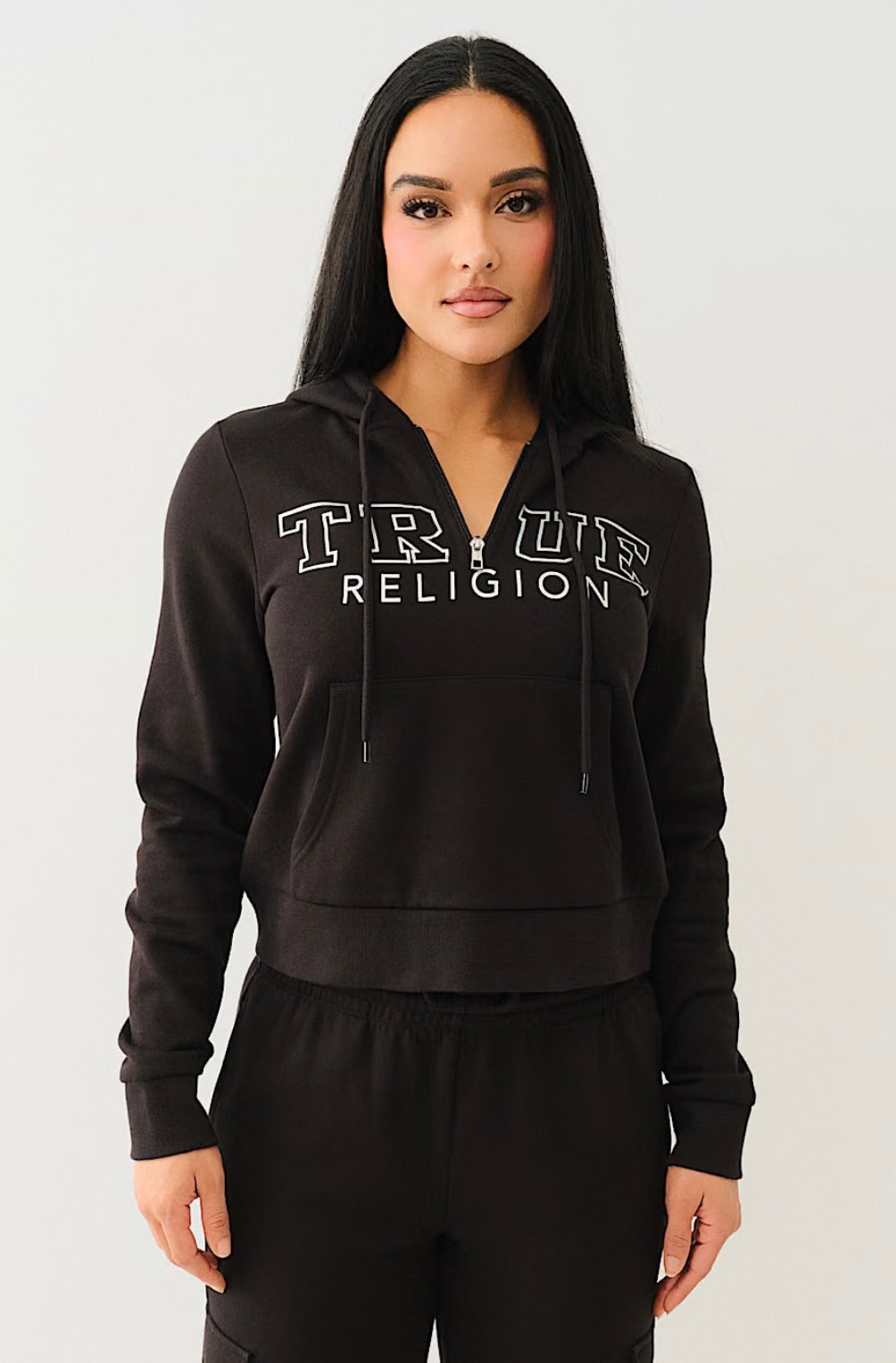 True Religion Black Hoodie