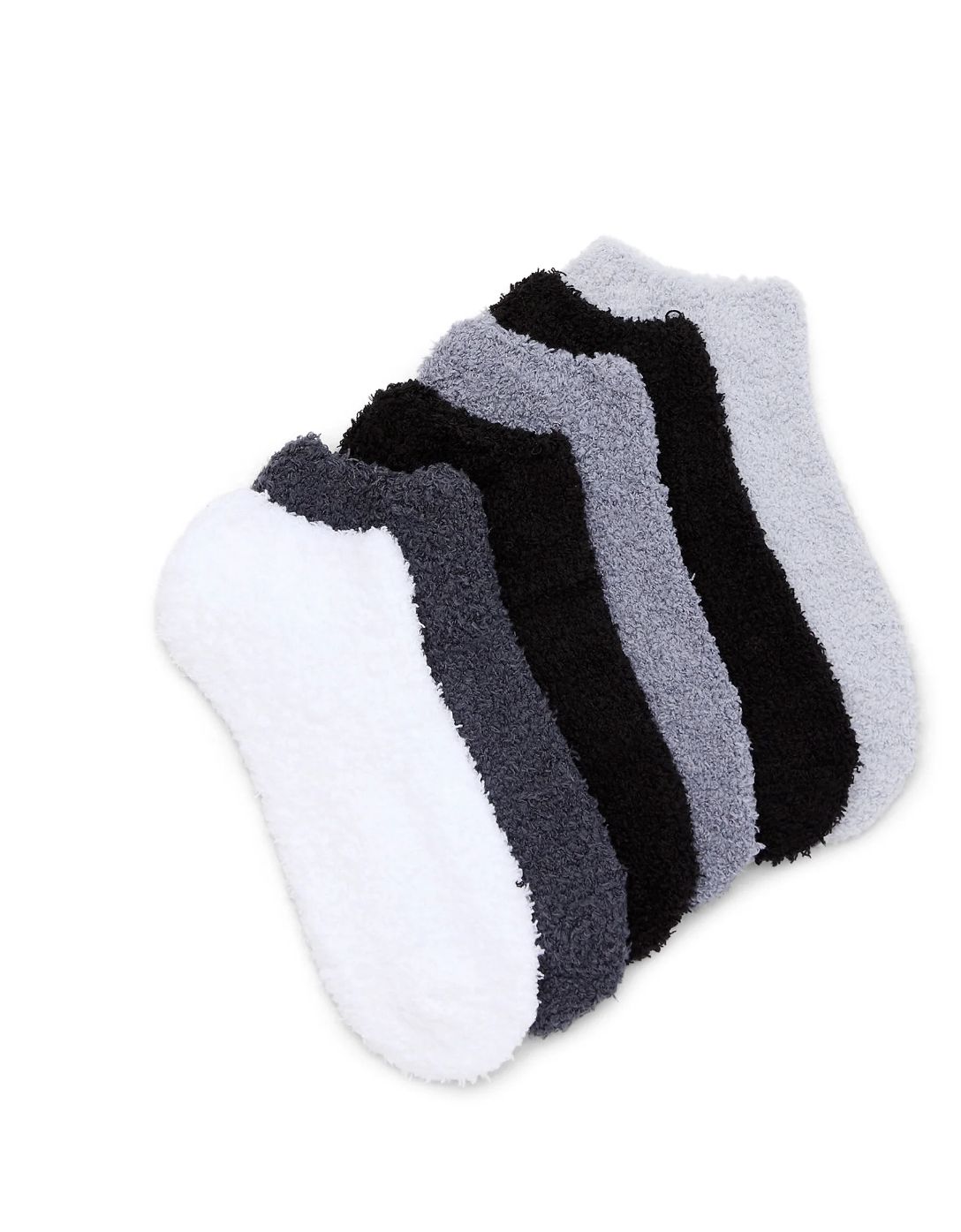 6 Pack Fleece Socks