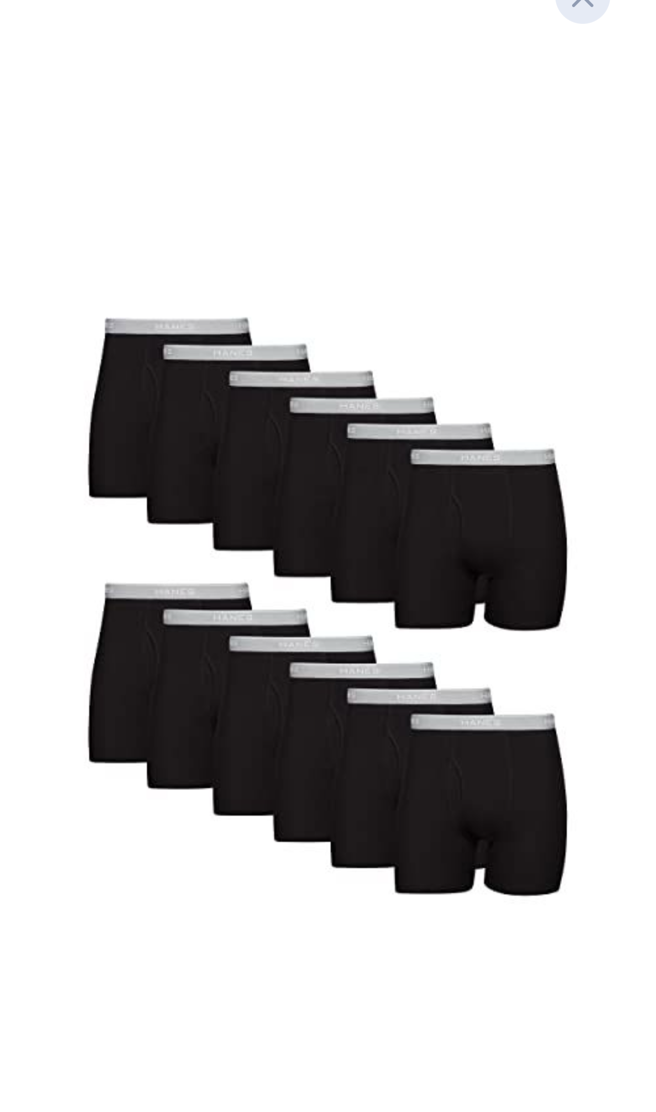 Hanes Men Hanes Boxer Briefs, Cool Dri Moisture-Wicking Underwear, Cotton 5 Pack