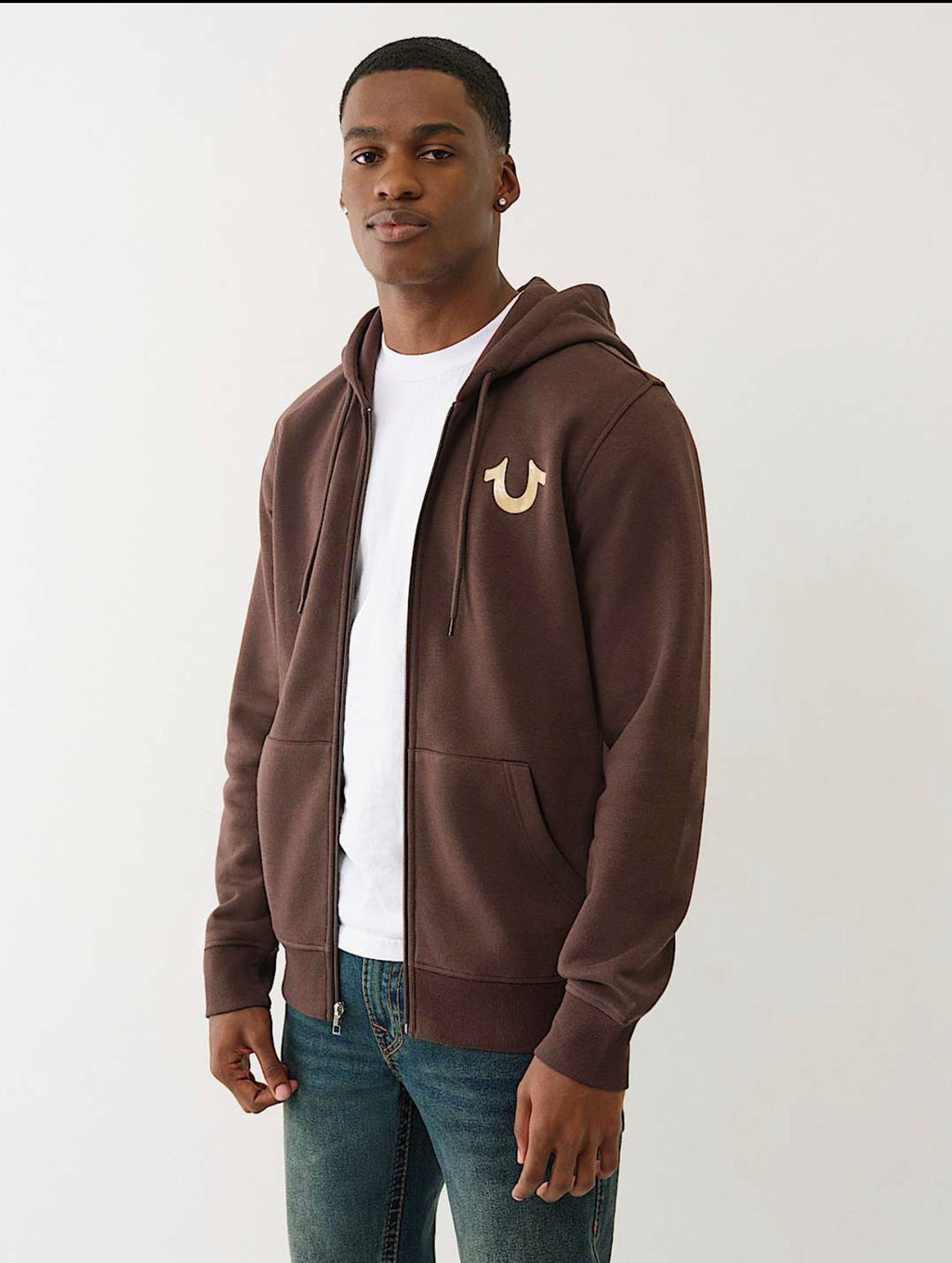 True Religion Zip Up Hoodie