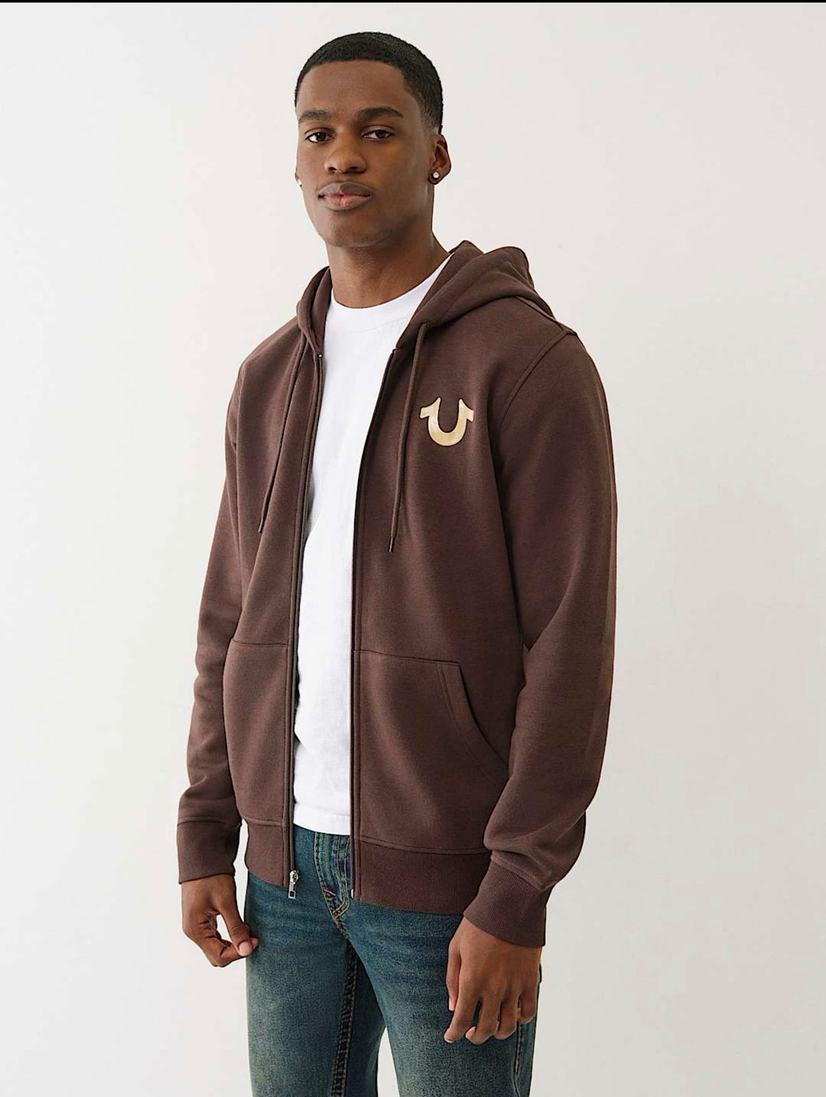 True Religion Zip Up Hoodie