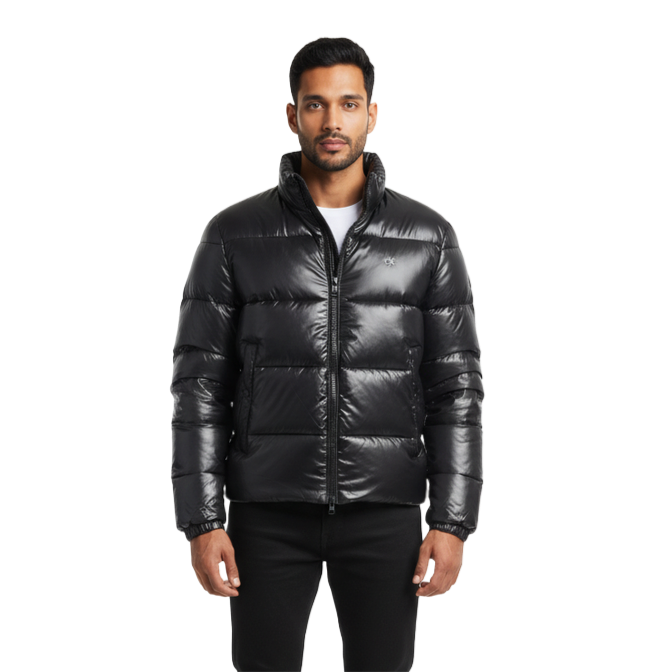 Calvin Klein Navy Puffer Jacket
