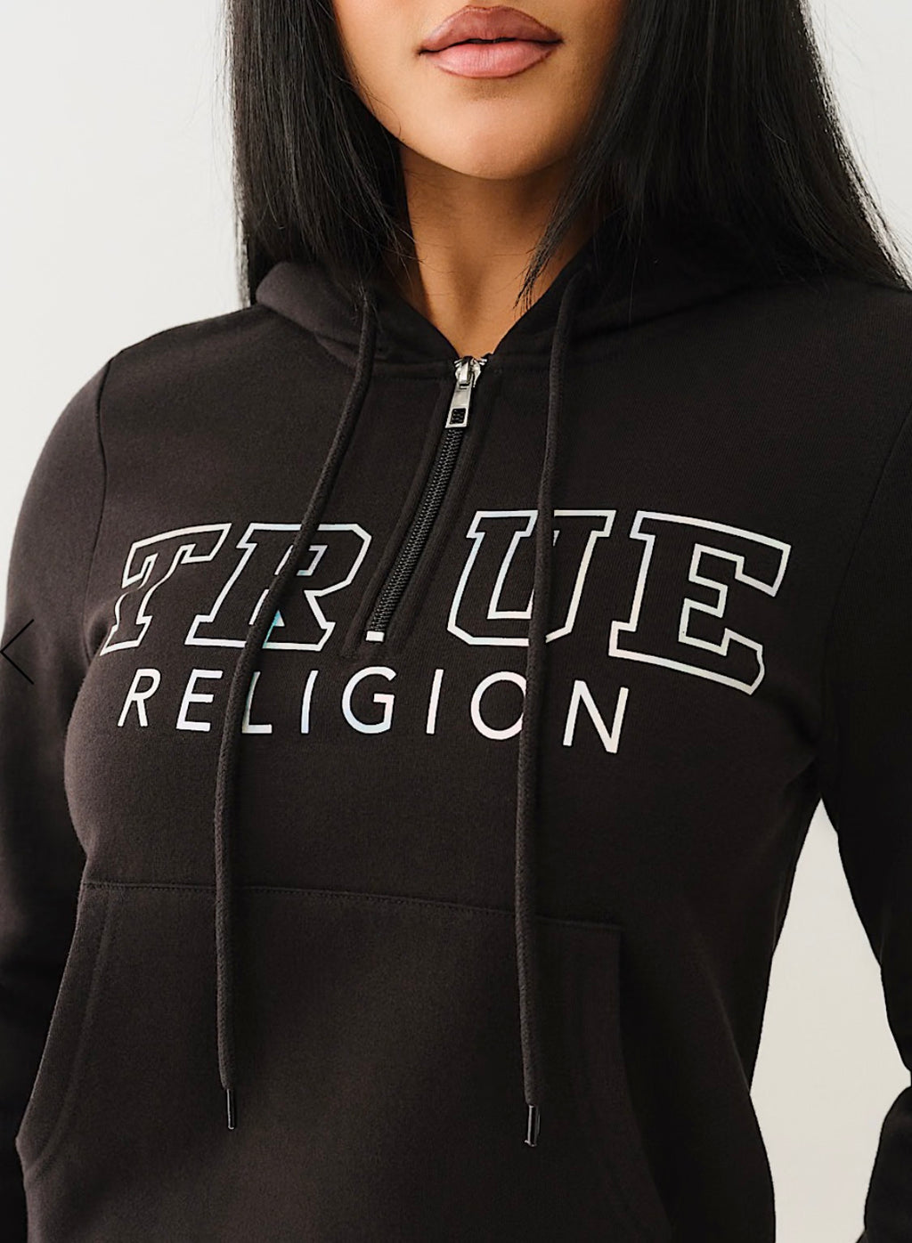 True Religion Black Hoodie
