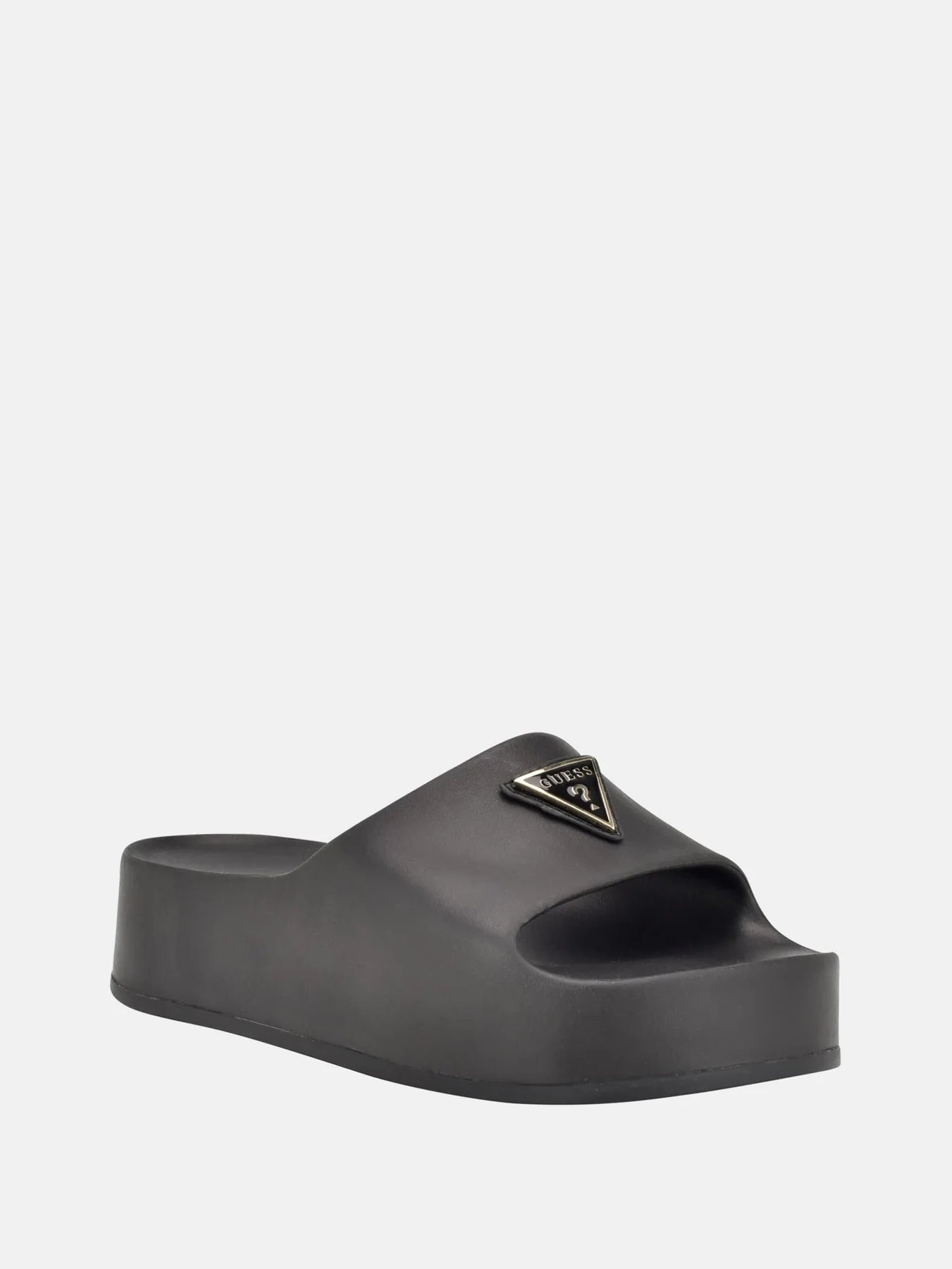GUESS BLACK WEDGE SLIDE
