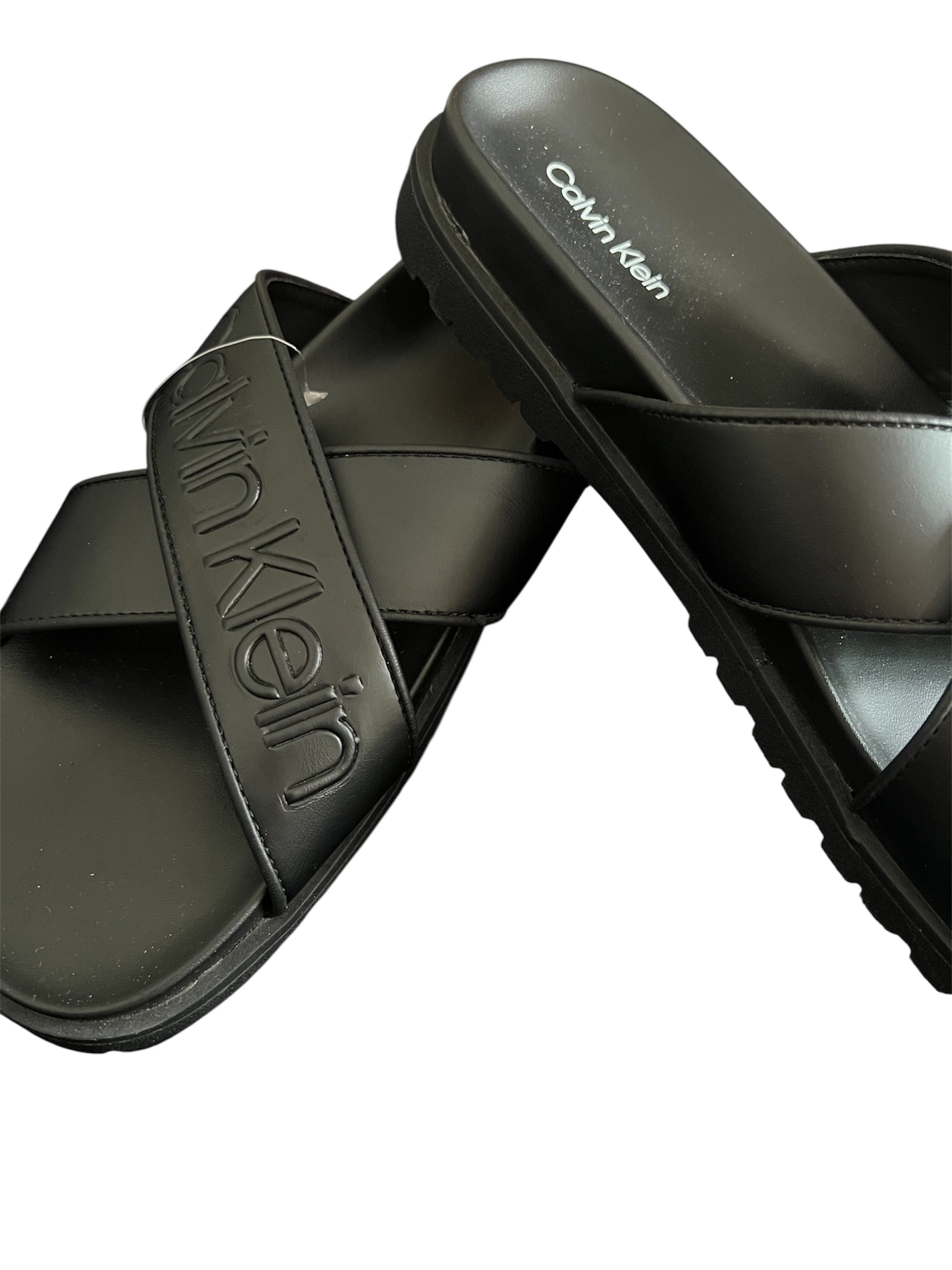Calvin Klein Black Men Slide