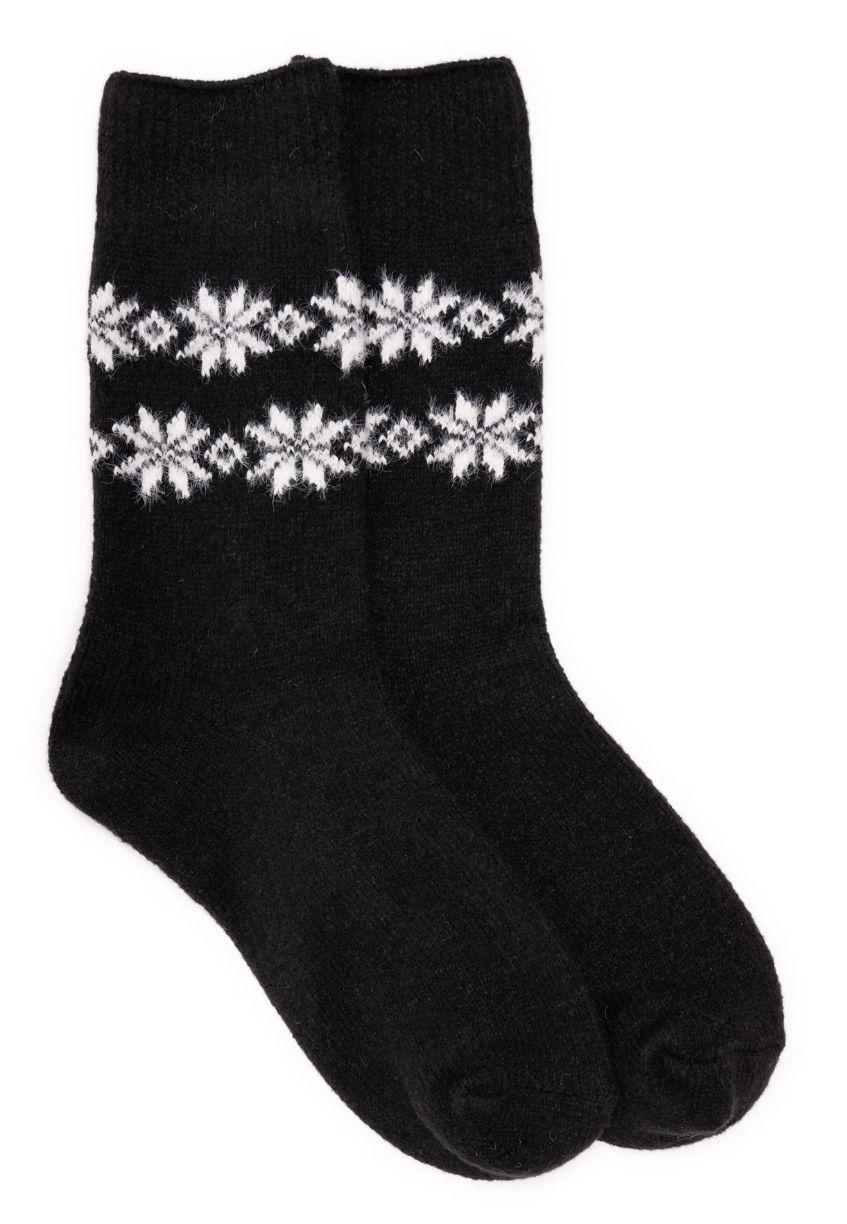 MUK LUKS Women's Microfiber Crew Boot Sock, 1-Pack, Size 6-11