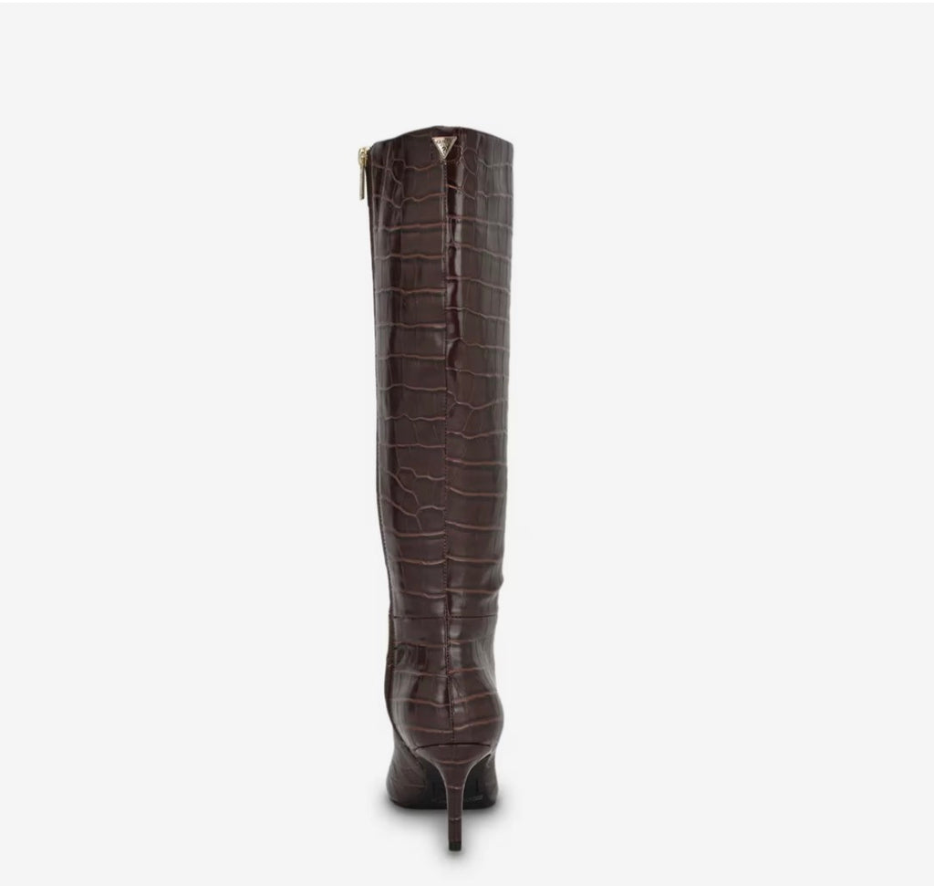 Guess Brown Heeled Boots