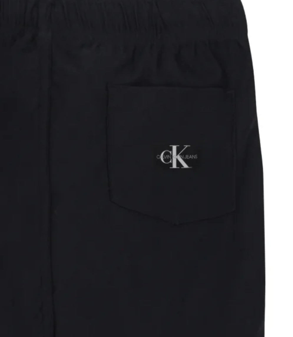 Calvin Klein Black Boys Logo Pants